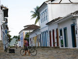 Typical Colonial Houses in the Historic Part of Parati  Rio de Janeiro State  Brazil  South America