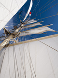 Star Clipper Sailing Cruise Ship  Deshaies  Basse-Terre  Guadeloupe  West Indies  French Caribbean