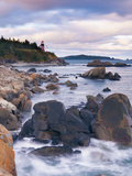 West Quoddy Lighthouse  Lubec  Maine  New England  United States of America  North America