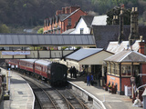 Llangollen Railway  Station  Llangollen  Dee Valley  Denbighshire  North Wales  Wales  UK  Europe
