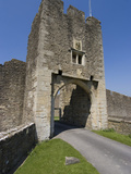 Gatehouse of the 14th Century Farleigh Hungerford Castle  Somerset  England  United Kingdom  Europe
