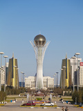 Bayterek Tower  Astana  Kazakhstan  Central Asia  Asia