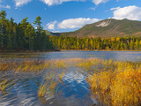 Elbow Pond  Baxter State Park  Maine  New England  United States of America  North America