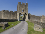 Gatehouse of the 14th Century Farleigh Hungerford Castle  Somerset  England  United Kingdom  Europe
