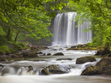 Sgwd yr Eira Waterfall  Brecon Beacons  Wales  United Kingdom  Europe