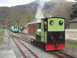 Lake Railway  Station  Llanberis  Gwynedd  Snowdonia  North Wales  Wales  United Kingdom  Europe