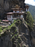 Taktshang Goemba (Tigers Nest Monastery)  Paro Valley  Bhutan  Asia