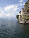 Hermitage of Santa Caterina del Sasso  Lake Maggiore  Lombardy  Italian Lakes  Italy  Europe