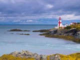 East Quoddy (Head Harbour) Lighthouse  Campobello Island  New Brunswick  Canada  North America
