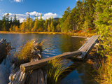 Elbow Pond  Baxter State Park  Maine  New England  United States of America  North America