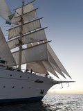 Star Clipper Sailing Cruise Ship  Dominica  West Indies  Caribbean  Central America