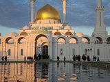 Nur Astana Mosque  Astana  Kazakhstan  Central Asia  Asia