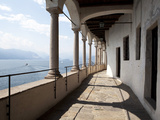 Balcony of Santa Caterina Monastery and Hermitage  Lake Maggiore  Lombardy  Italian Lakes  Italy