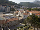 The Old Walled Town of Budva  Montenegro  Europe
