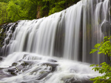 Sgwd Isaf Clun Waterfall  Brecon Beacons  Wales  United Kingdom  Europe