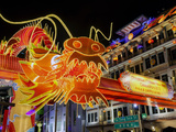 Chinese New Year Celebrations  New Bridge Road  Chinatown  Singapore  Southeast Asia  Asia