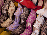 Colourful Slippers  Marrakesh  Morocco  North Africa  Africa