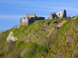 Penmaen Castle  Gower  Wales  United Kingdom  Europe