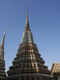 Chedi at Wat Po (Wat Phra Chetuphon)  Bangkok  Thailand  Southeast Asia  Asia
