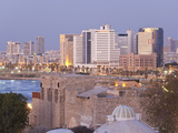 Downtown Buildings Viewed from Hapisgah Gardens Park  Tel Aviv  Israel  Middle East