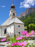 Church  Colfosco  Badia Valley  Bolzano Province  Trentino-Alto Adige  Italy  Europe