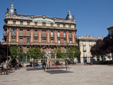 Plaza del Castillo  Pamplona Iruna Navarre  Spain
