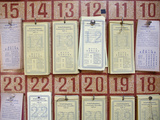 Fortune Telling Sheets  Pak Chonk  Thailand  Southeast Asia  Asia