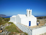 Church  Asfodilitis Village  Amorgos  Cyclades  Aegean  Greek Islands  Greece  Europe