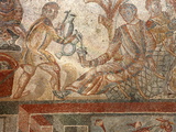 Mosaic  Villa Romana del Tellaro  Noto  Sicily  Italy  Europe