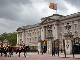 Household Cavalry at 2012 Trooping Colour Ceremony at Buckingham Palace  London  England