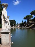 Hadrian's Villa  Canopus Canal  UNESCO World Heritage Site  Tivoli  Rome  Lazio  Italy  Europe