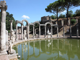 Hadrian's Villa  Canopus Canal  UNESCO World Heritage Site  Tivoli  Rome  Lazio  Italy  Europe