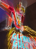 The Freemont Street Experience in Downtown Las Vegas  Las Vegas  Nevada  USA  North America