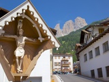 Religious Cross  Ciampedel  Fassa Valley  Trento Province  Trentino-Alto Adige/South Tyrol  Italy