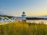 Doubling Point Light  Maine  New England  United States of America  North America