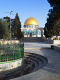 Dome of the Rock and Temple Mount  Old City  UNESCO World Heritage Site  Jerusalem  Israel