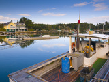 Lobster Fishing Boats  Boothbay Harbor  Maine  New England  United States of America  North America