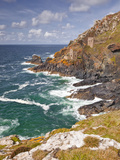 The Crown Engine Houses Near to Botallack  UNESCO World Heritage Site  Cornwall  England  UK