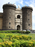 Maschio Angioino Castle (Castel Nuovo)  Naples  Campania  Italy  Europe