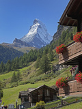 Matterhorn  Zermatt  Canton Valais  Swiss Alps  Switzerland  Europe