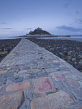 St Michael's Mount Near to Marazion at Dawn  Cornwall  England  United Kingdom  Europe