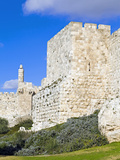 Citadel (Tower of David)  Old City Walls  UNESCO World Heritage Site  Jerusalem  Israel