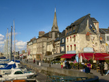 Naval Museum in Ancient Saint Etienne Church  Quay Along Vieux Bassin  Honfleur  Calvados  France
