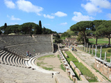Amphitheatre  Ostia Antica  Rome  Lazio  Italy  Europe