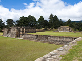 The Ruins of Iximche Near Tecpan  Guatemala  Central America