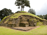 The Ruins of Iximche Near Tecpan  Guatemala  Central America