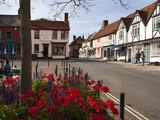 Market Hill  Woodbridge  Suffolk  England  United Kingdom  Europe