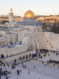 Jewish Quarter of Western Wall Plaza  UNESCO World Heritage Site  Jerusalem  Israel