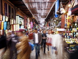 In the Souk  Marrakech  Morocco  North Africa  Africa