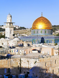 Dome of the Rock  Temple Mount  Old City  UNESCO World Heritage Site  Jerusalem  Israel